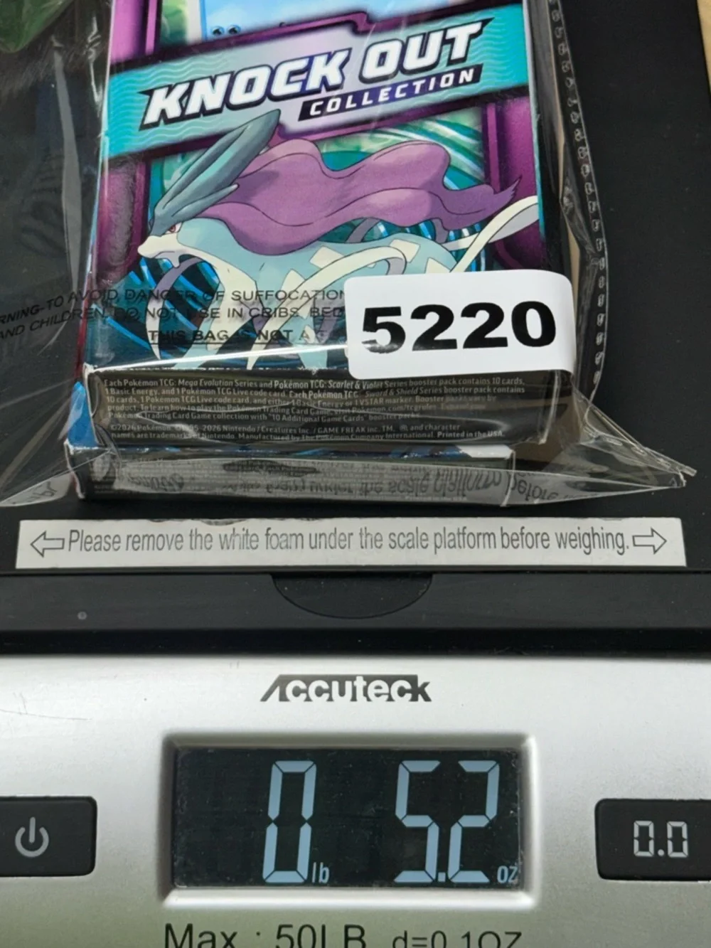 Pokemon TCG Knock Out Collection Bundle Kyogre & Suicune Sealed Packs Lot New
